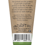 Goat Milk Body Lotion — 2oz Travel - Windrift Hill Goat Milk Skincare - 804551436437 - Sugar River Shoppe - 