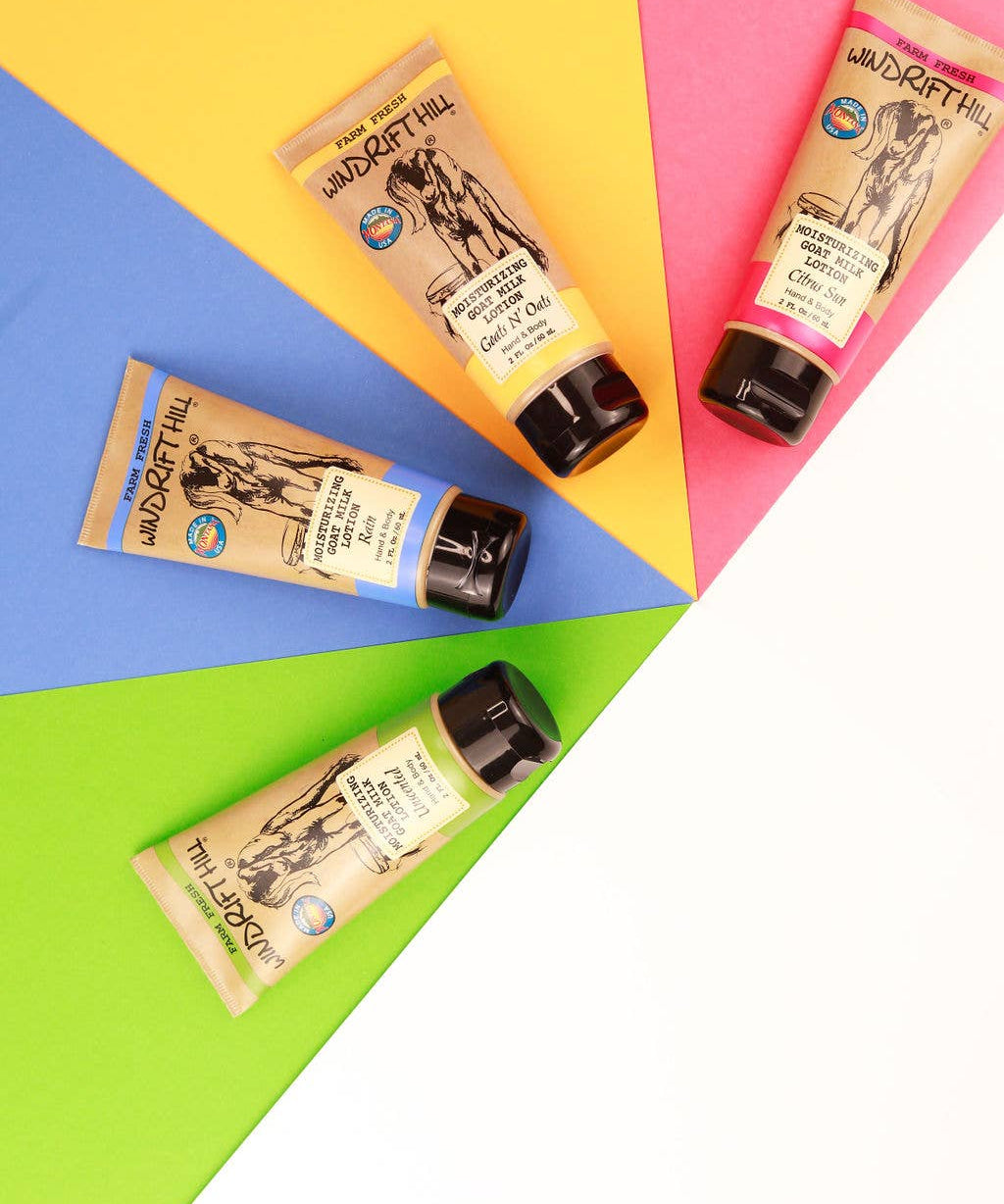 Goat Milk Body Lotion — 2oz Travel - Windrift Hill Goat Milk Skincare - 804551436437 - Sugar River Shoppe - 