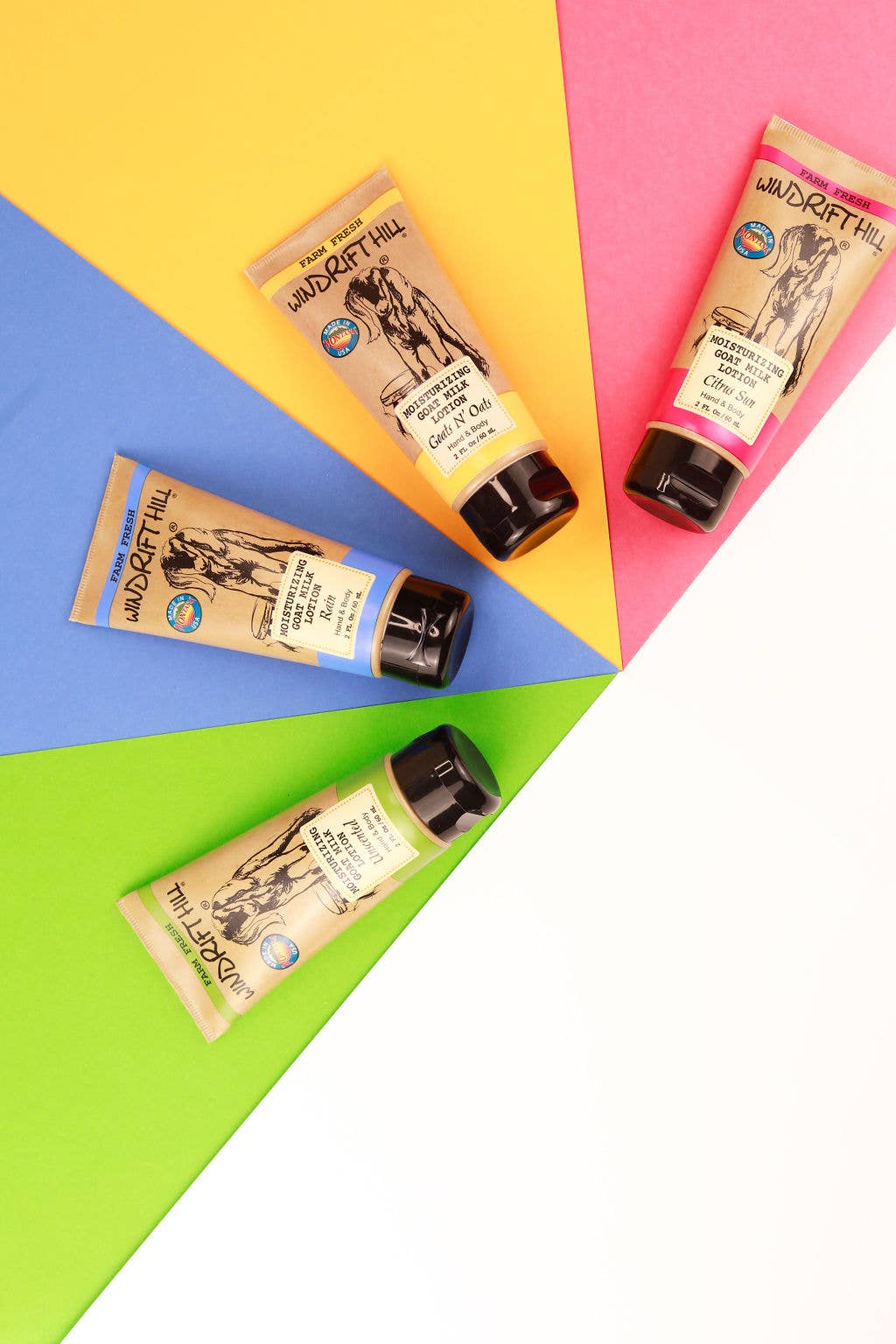 Goat Milk Body Lotion — 2oz Travel - Windrift Hill Goat Milk Skincare - 804551436437 - Sugar River Shoppe - 