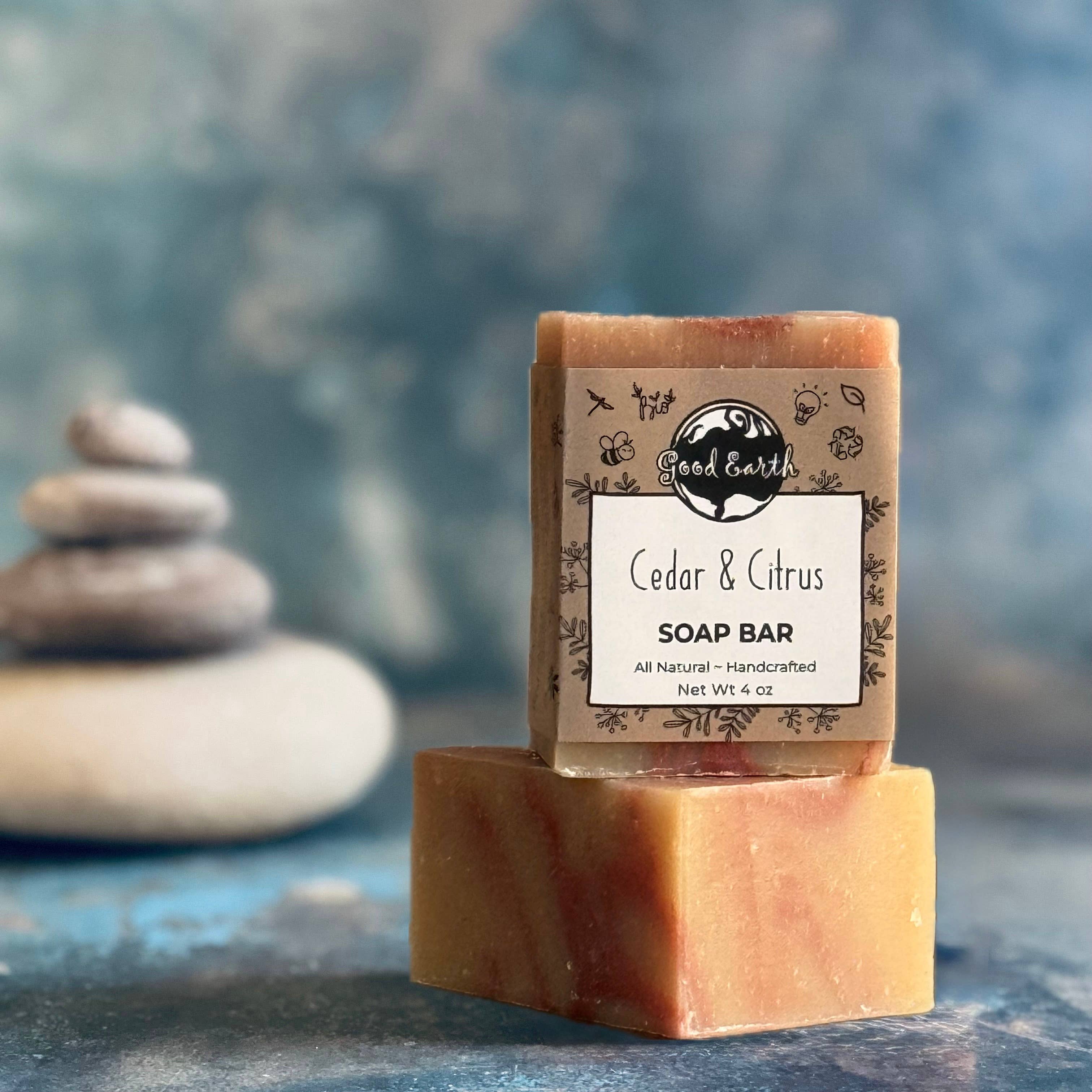 Bar Soap - Cedar & Citrus  - Sugar River Shoppe