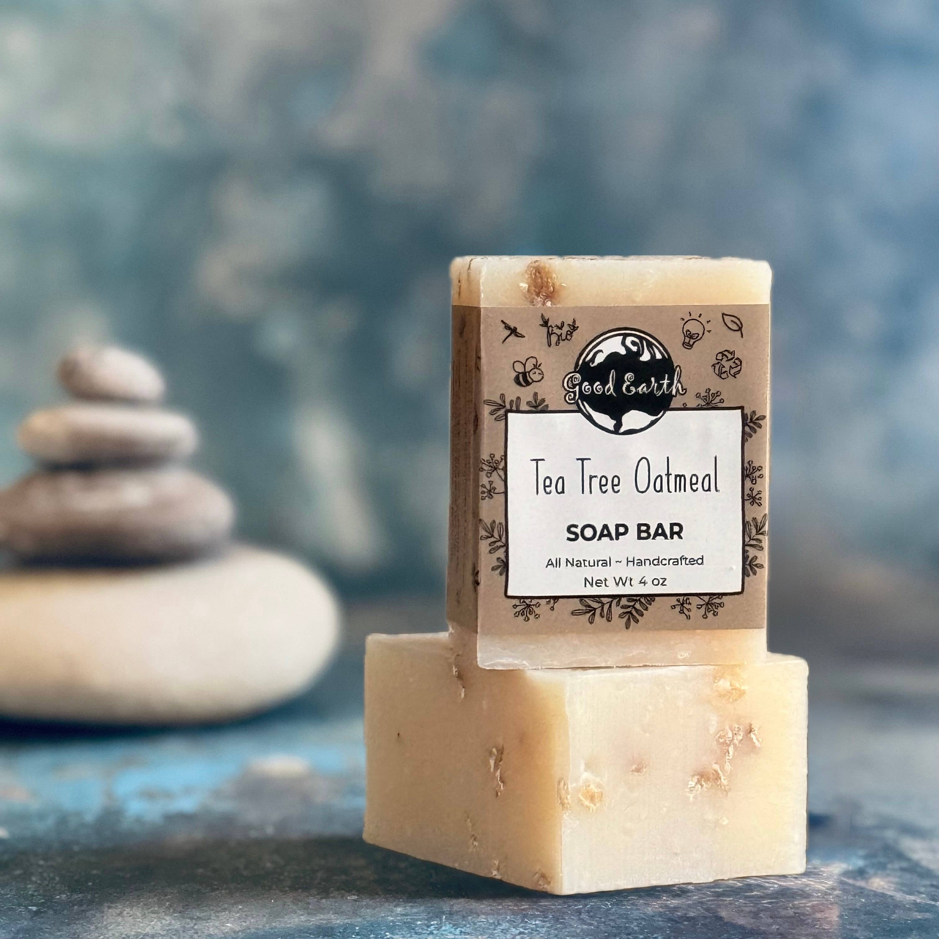 Bar Soap - Tea Tree Oatmeal  - Sugar River Shoppe
