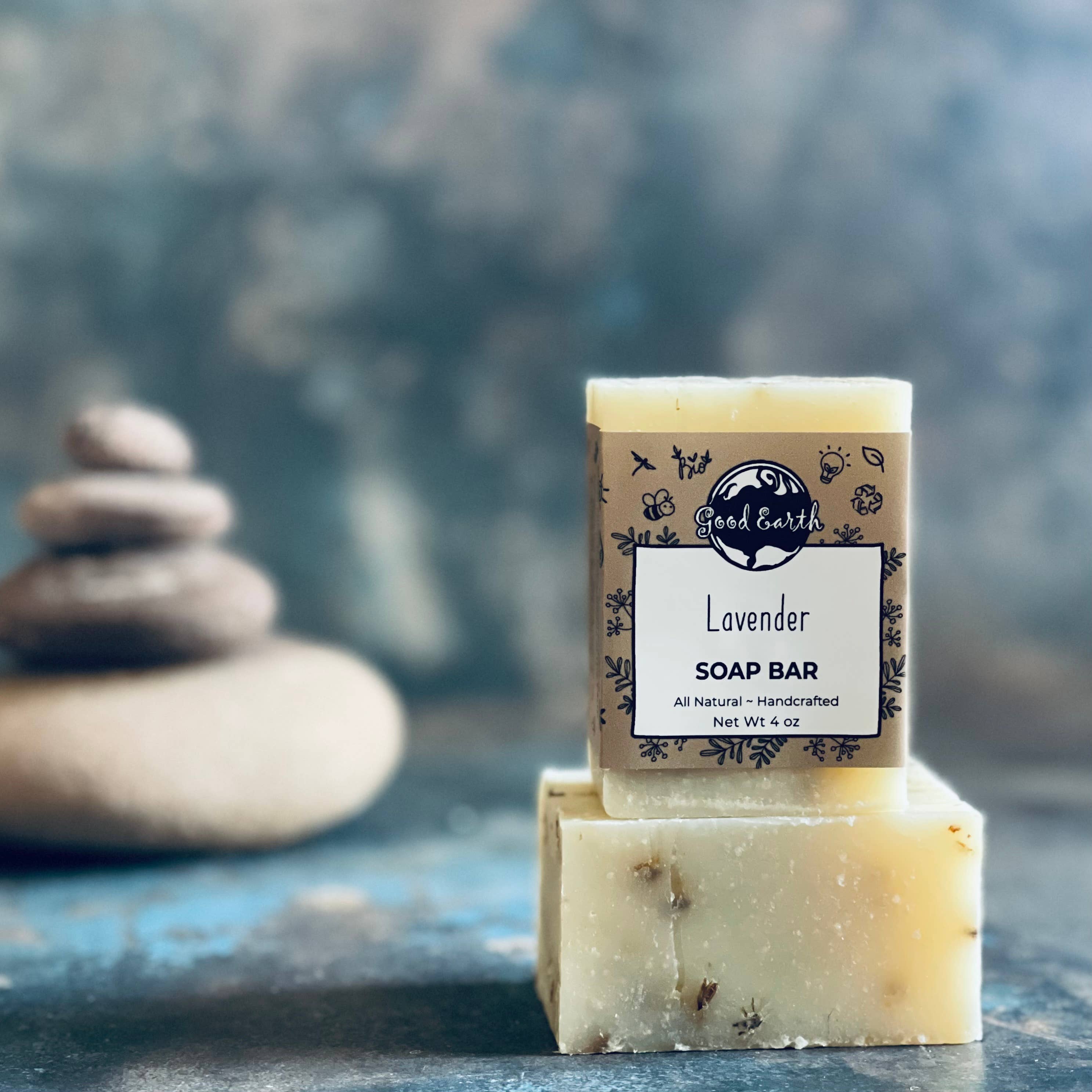 Lavender Handmade Soap Bar - Sugar River Shoppe