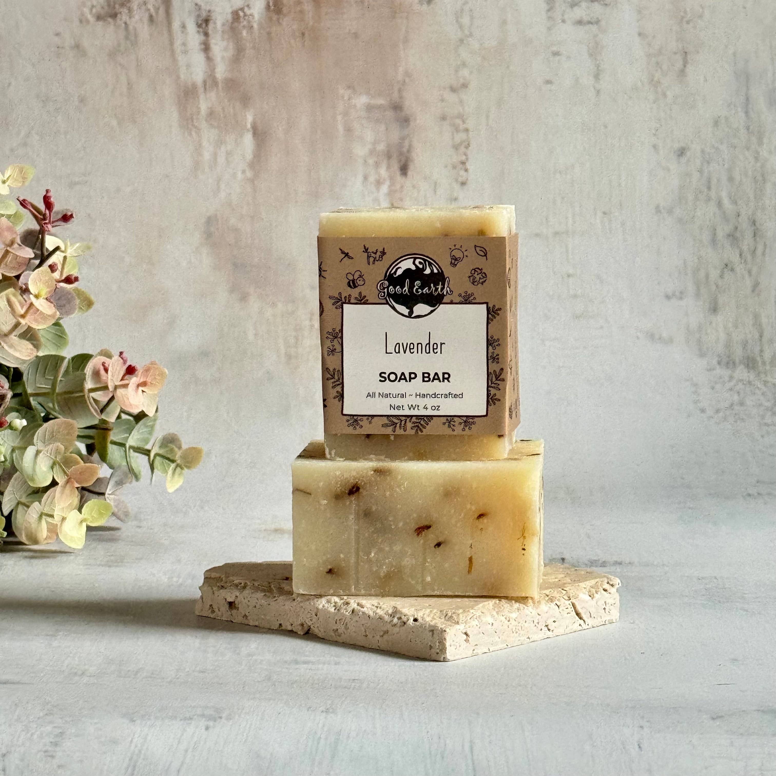Lavender Handmade Soap Bar - Sugar River Shoppe
