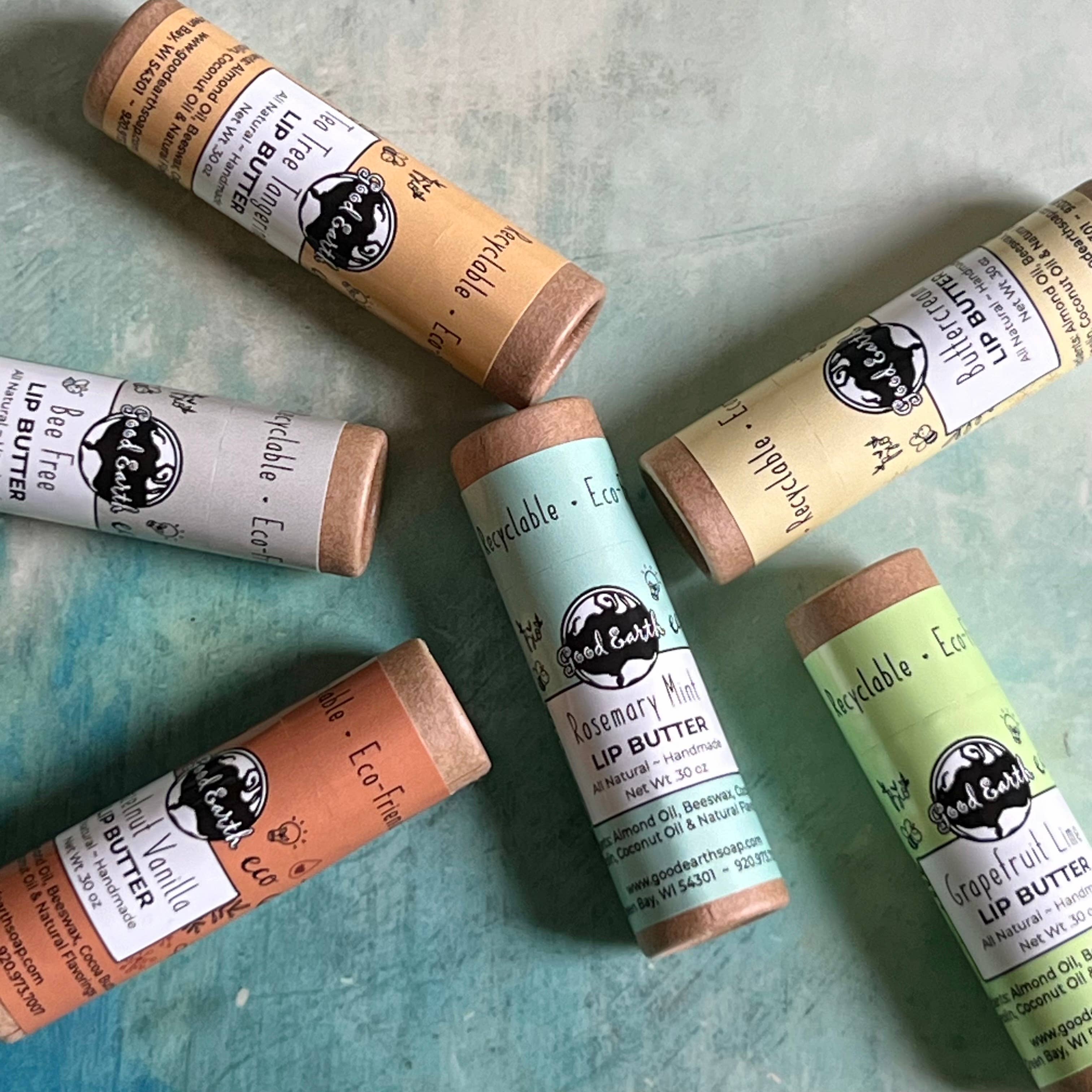 Lip Balm - Eco-Friendly Tube: Buttercream - Sugar River Shoppe