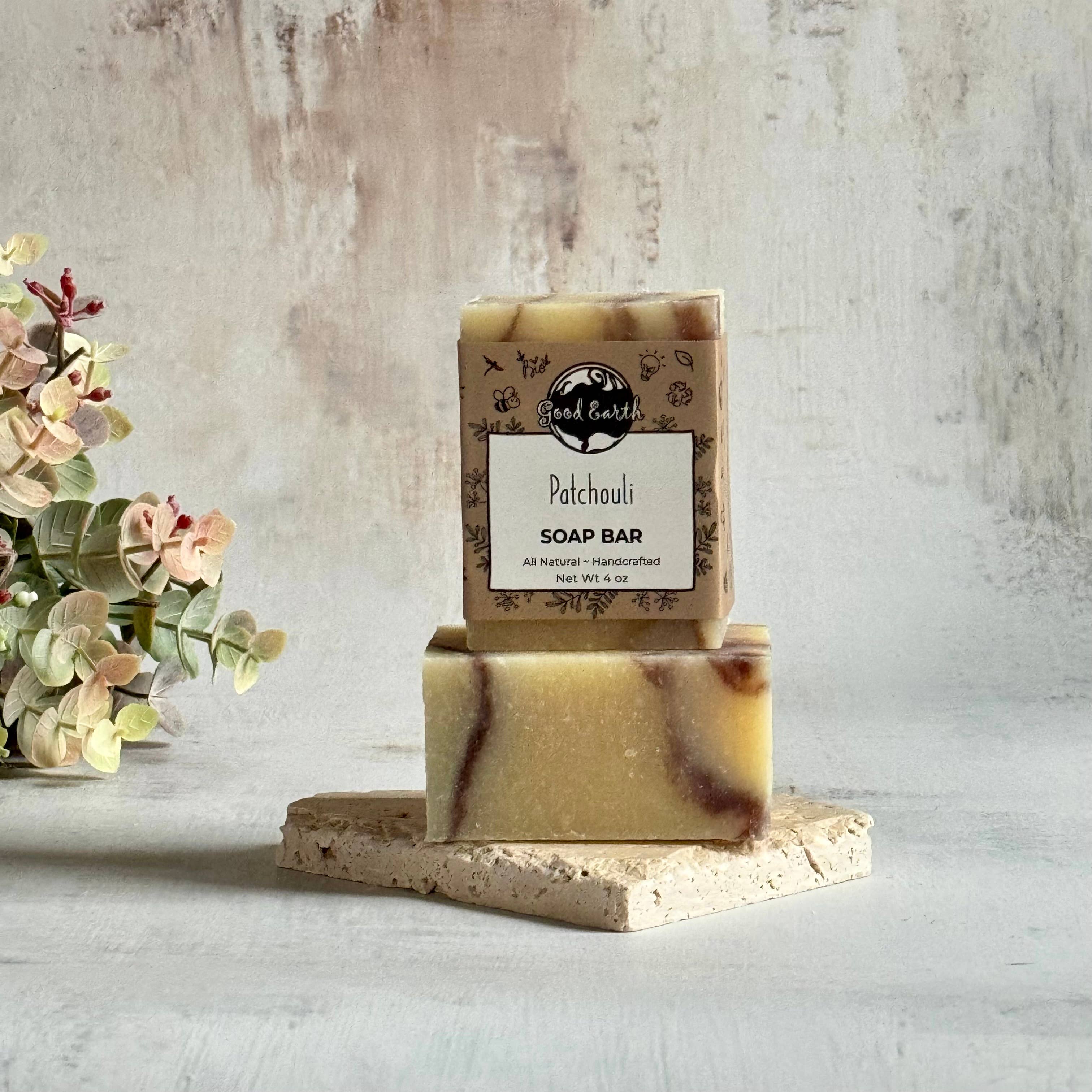 Patchouli Handmade Soap Bar - Sugar River Shoppe