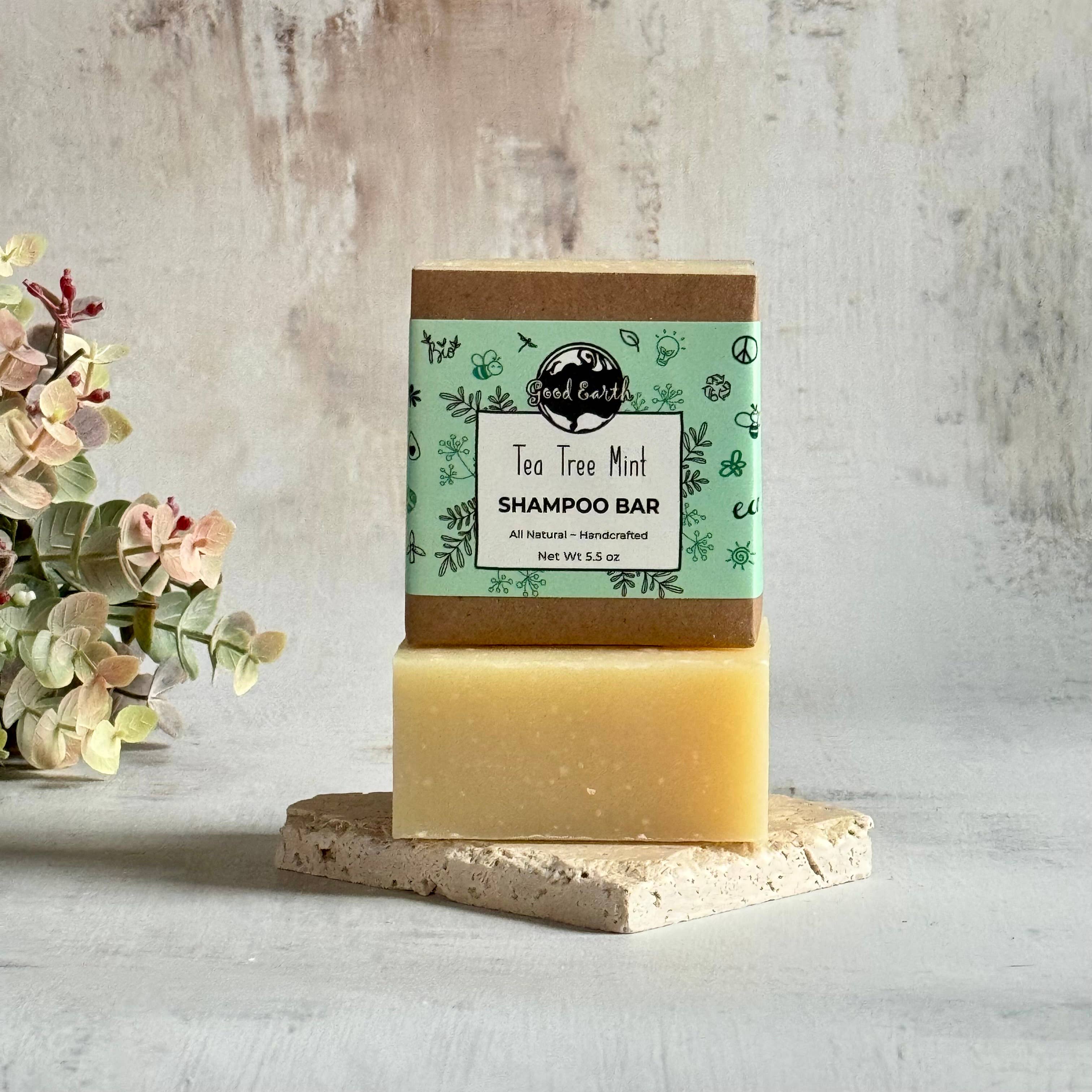 Shampoo Bar - Tea Tree Mint - Sugar River Shoppe