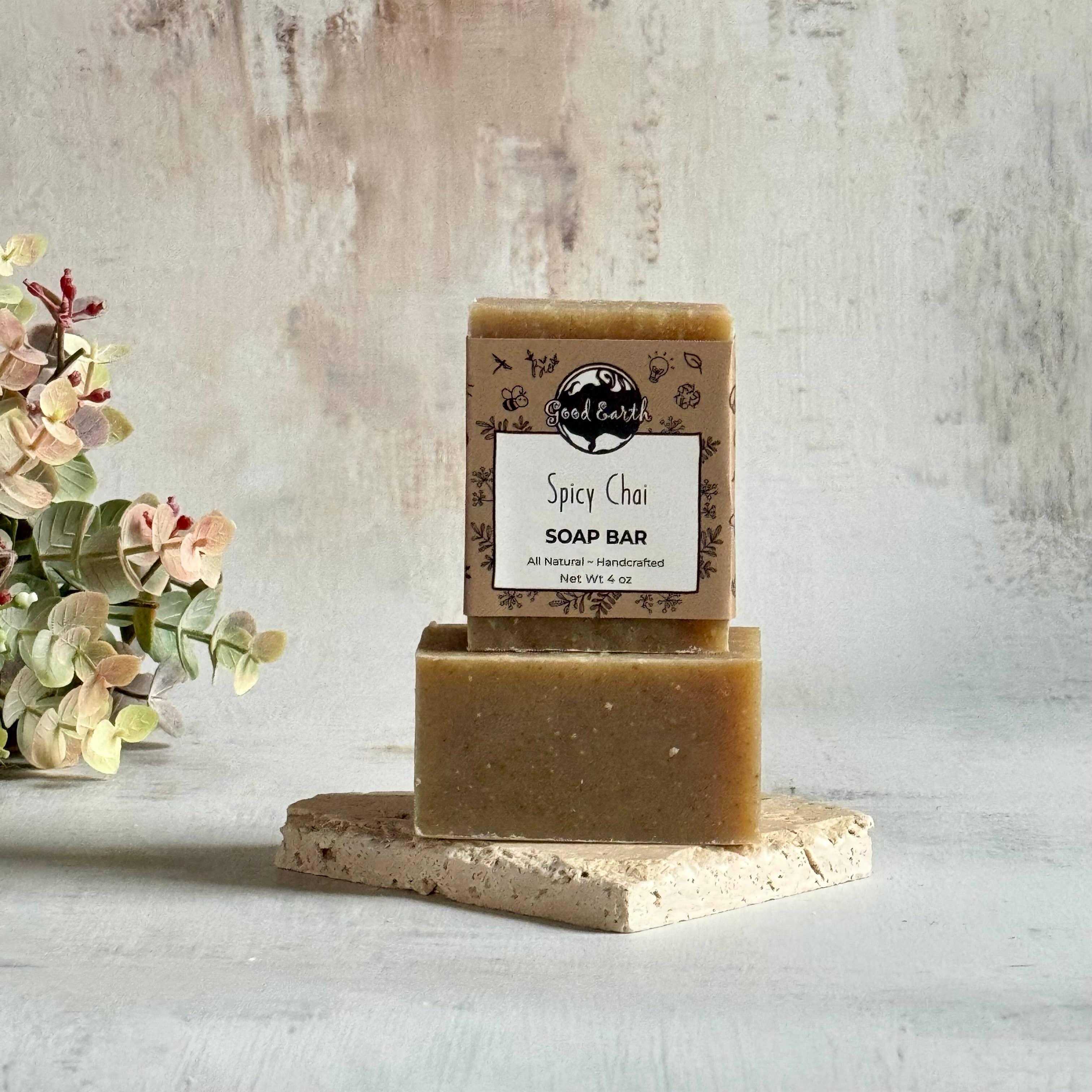 Spicy Chai Handmade Soap Bar - Sugar River Shoppe