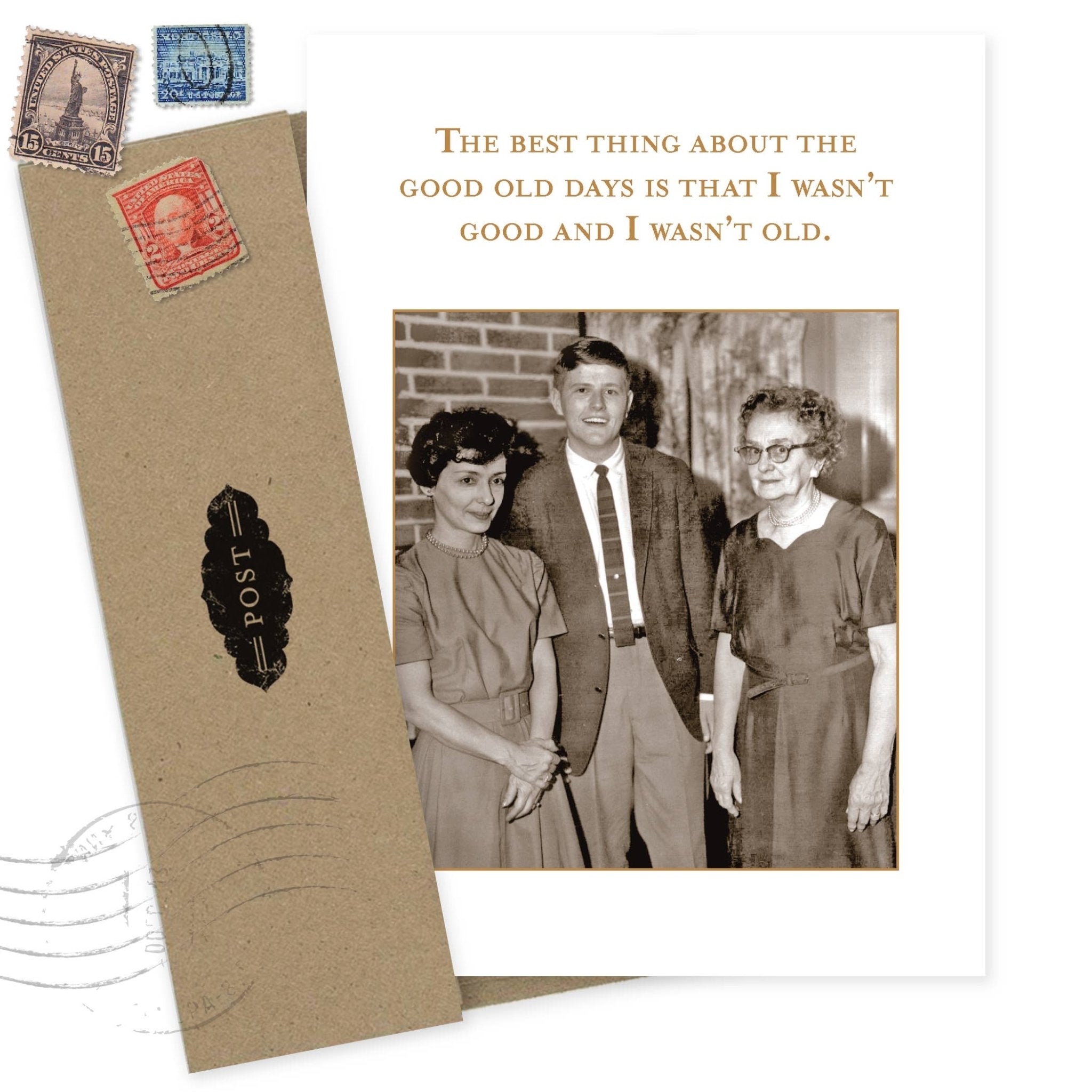 Good Old Days Birthday Card - Shannon Martin Design - 810098926157 - Sugar River Shoppe - 