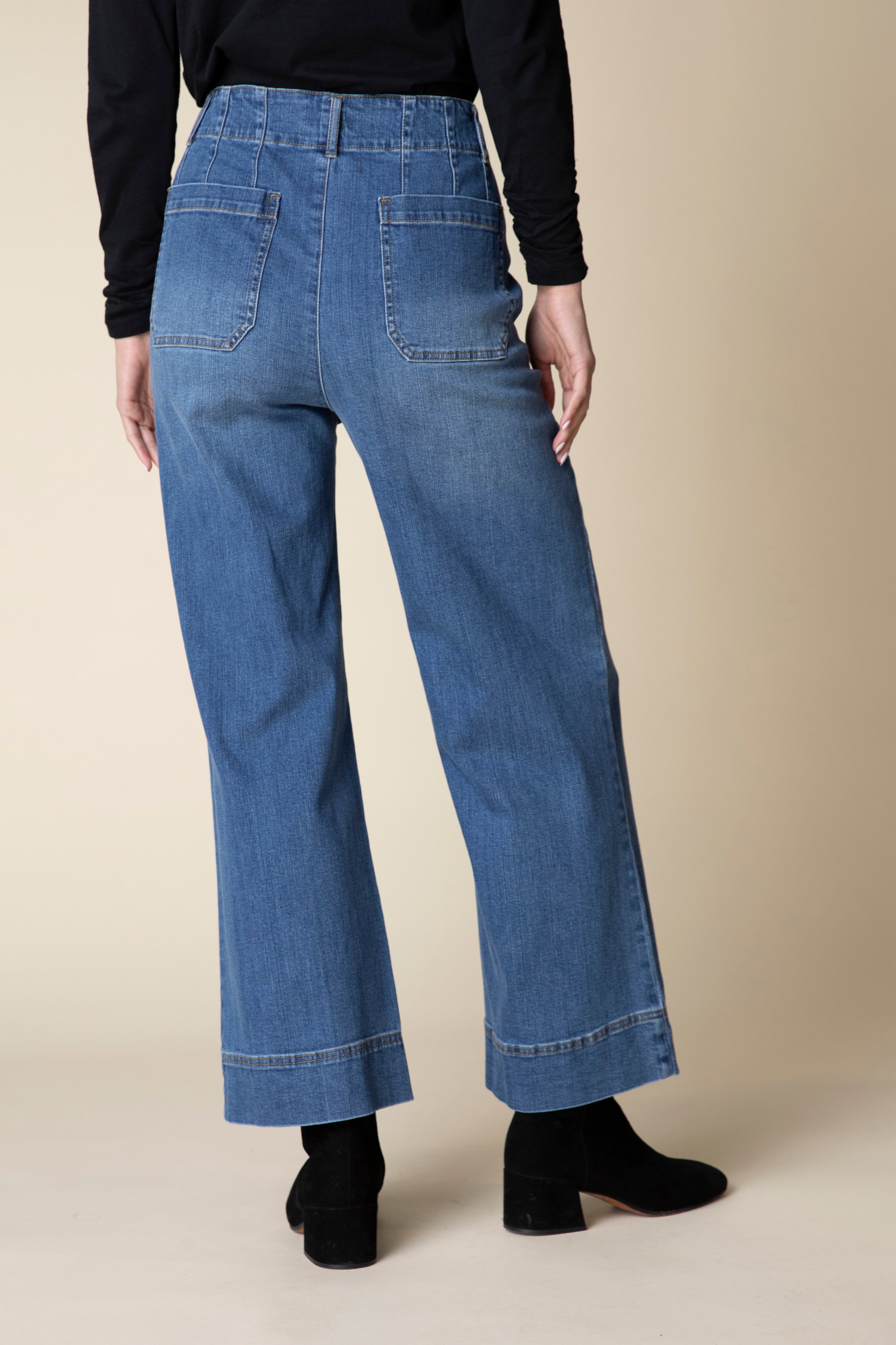Stretch Denim Ankle Jean - Sugar River Shoppe