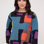 Collage Swing Pullover - Sugar River Shoppe