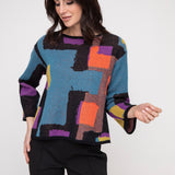 Collage Swing Pullover - Sugar River Shoppe