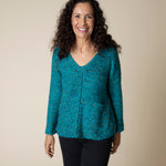 Confetti Yarn Funnel Pullover - Sugar River Shoppe