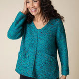 Confetti Yarn Funnel Pullover - Sugar River Shoppe