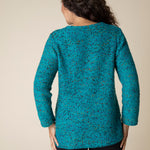 Confetti Yarn Funnel Pullover - Sugar River Shoppe