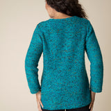 Confetti Yarn Funnel Pullover - Sugar River Shoppe