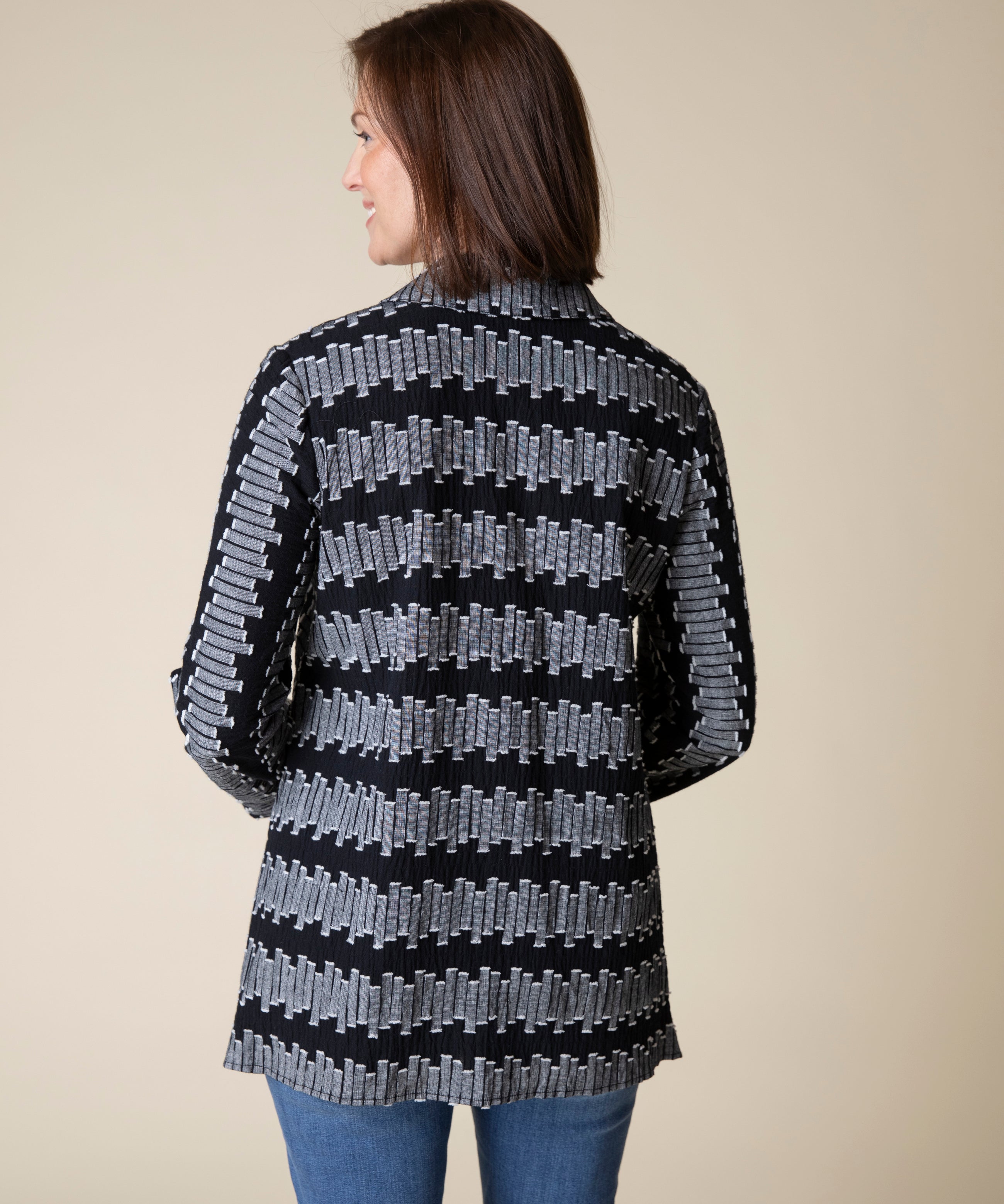 Embroidered Cotton Wrap Around Shirt - Sugar River Shoppe