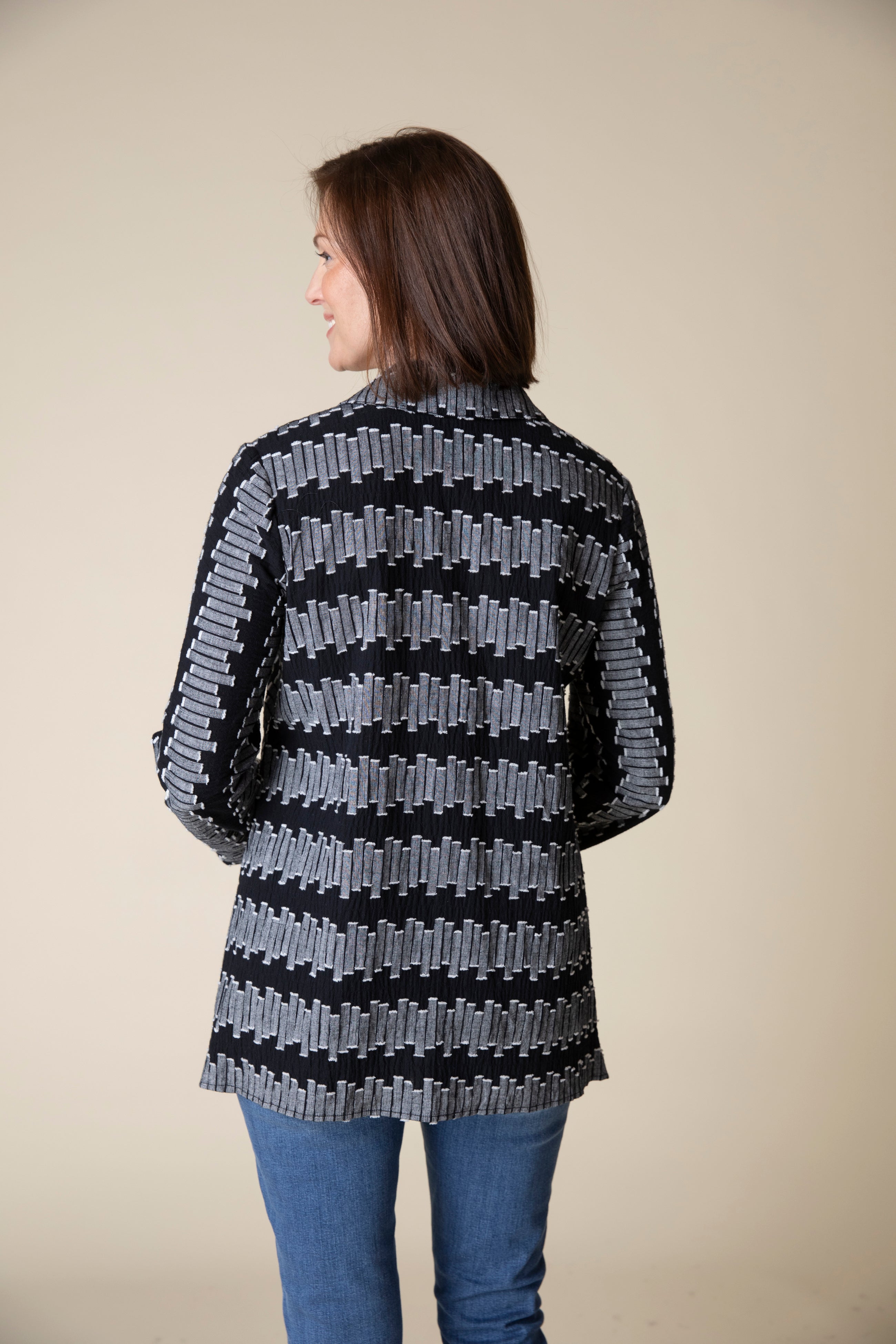 Embroidered Cotton Wrap Around Shirt - Sugar River Shoppe