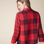 Gone Girl Plaid Mixed Shirt - Sugar River Shoppe