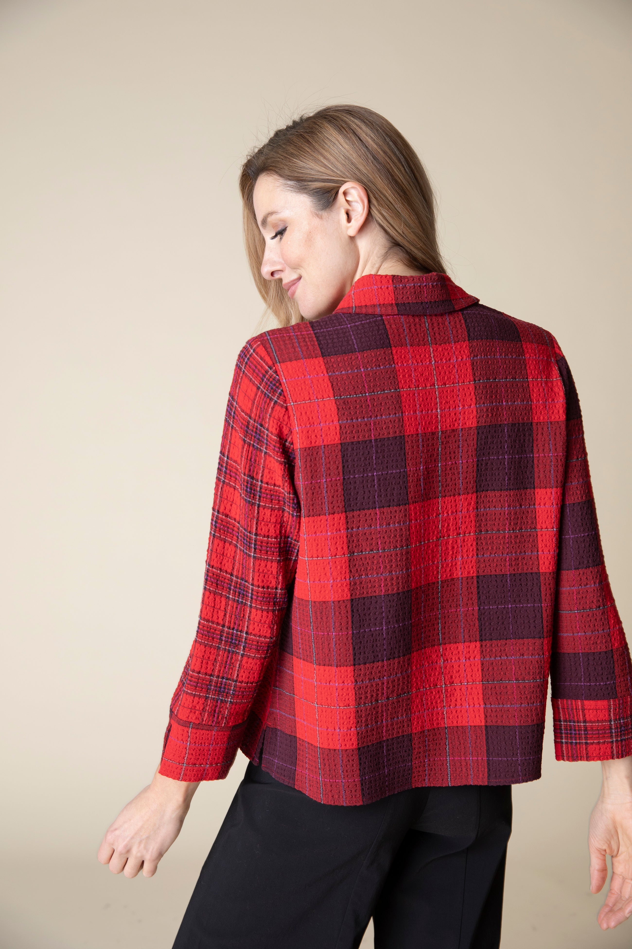 Gone Girl Plaid Mixed Shirt - Sugar River Shoppe