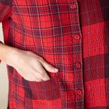 Gone Girl Plaid Mixed Shirt - Sugar River Shoppe