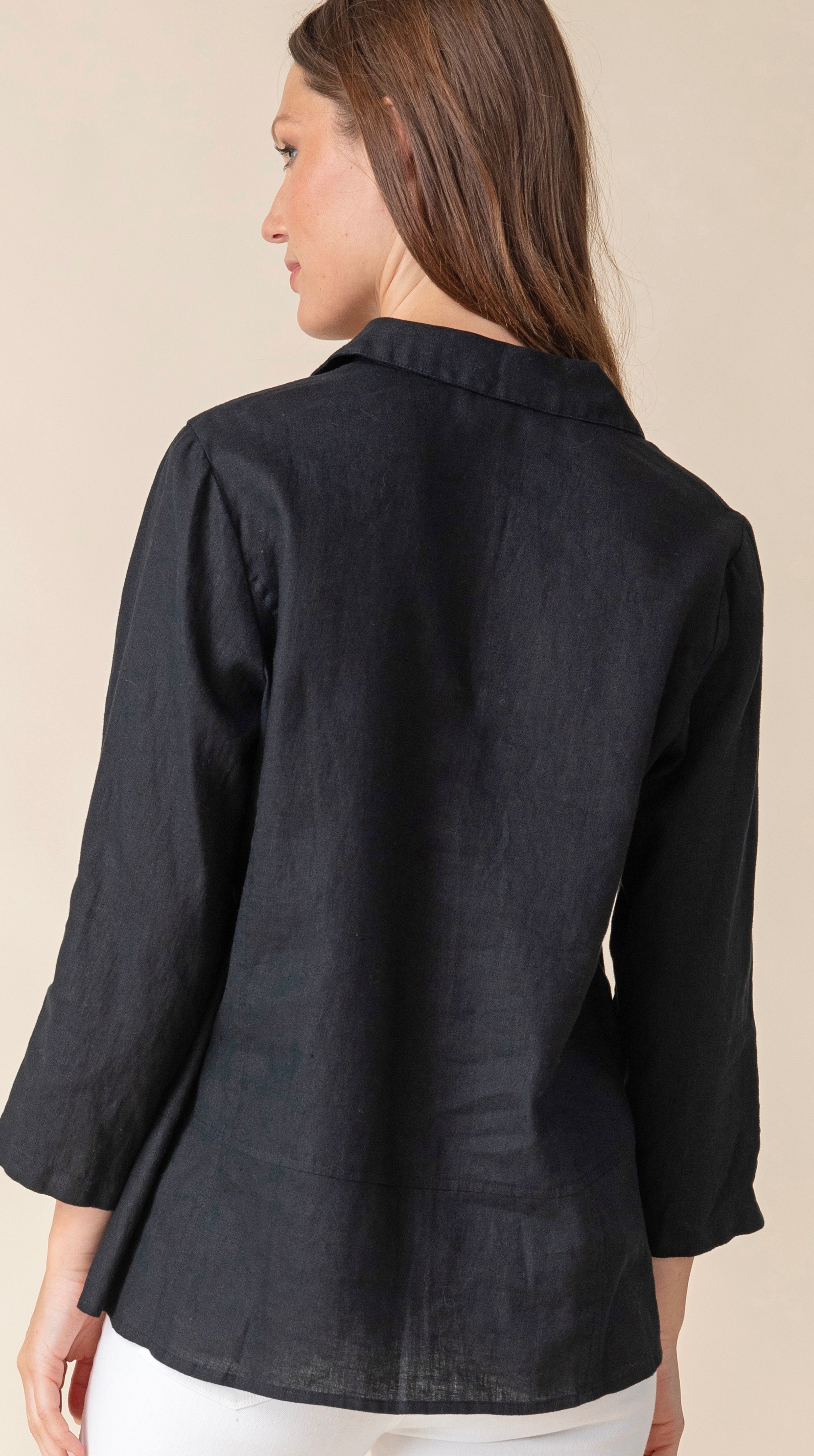 Linen Solid Favorite Shirt - Sugar River Shoppe