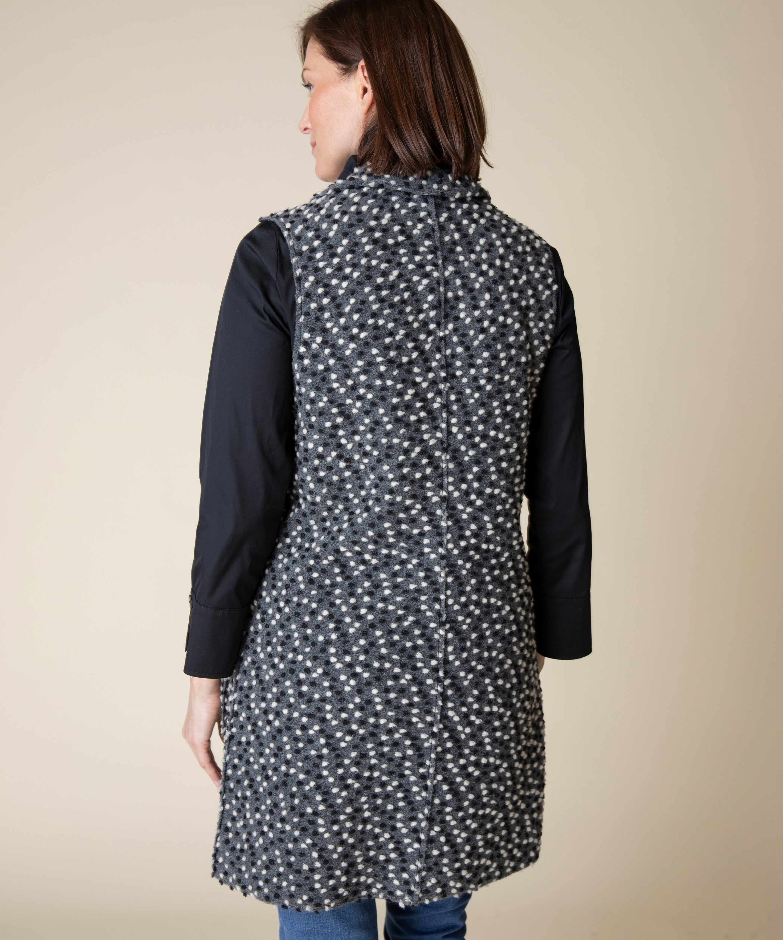 Lots of Dots Tunic Vest - Sugar River Shoppe