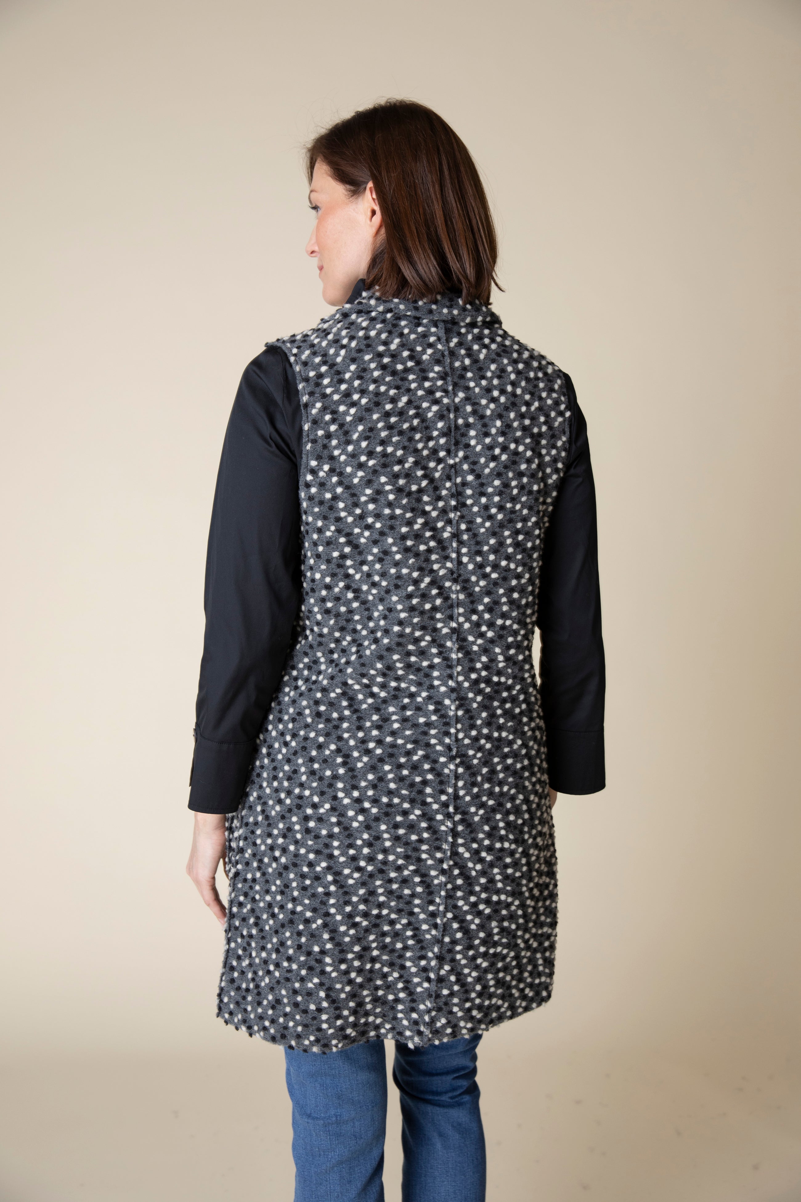 Lots of Dots Tunic Vest - Sugar River Shoppe