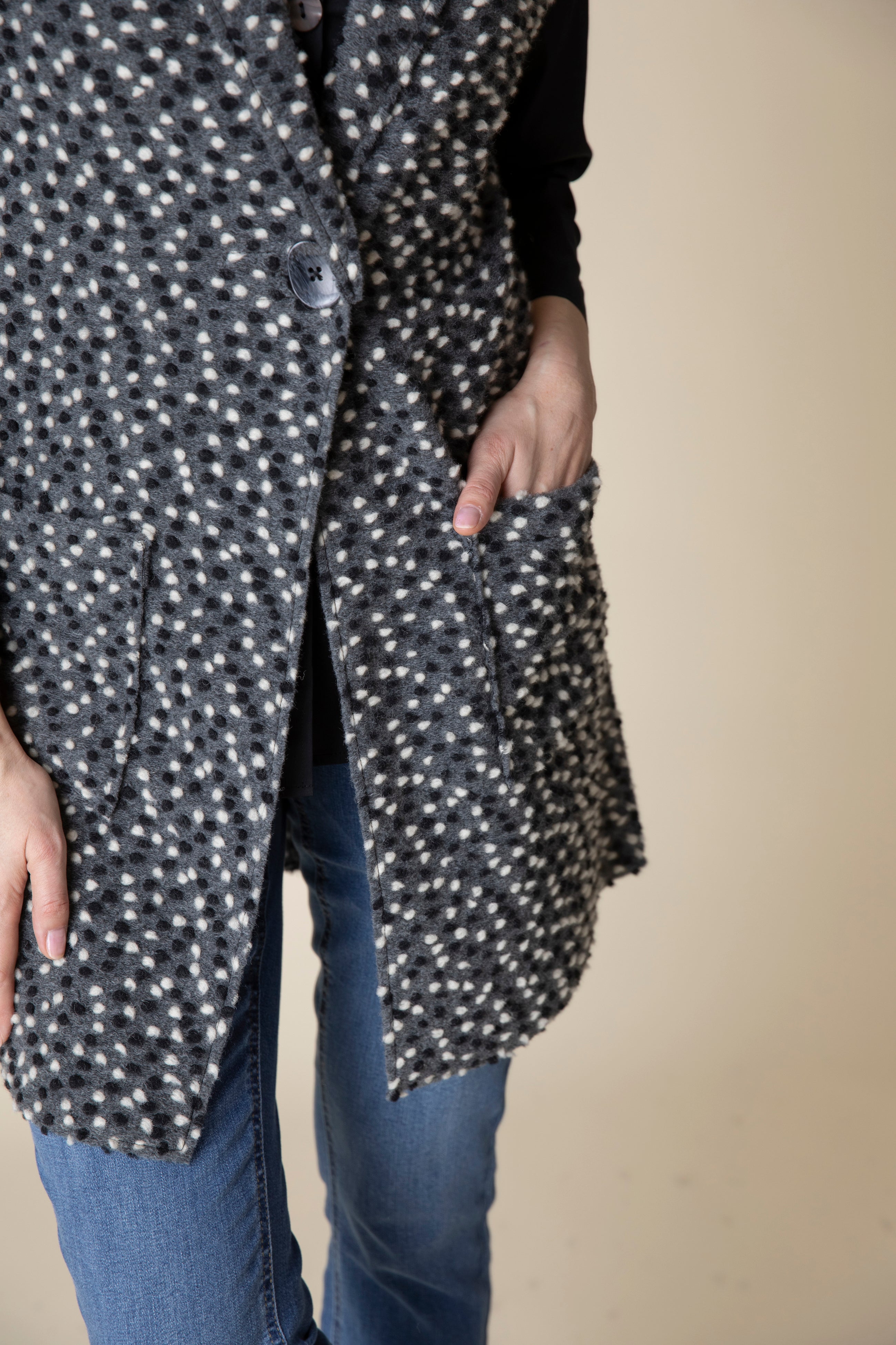 Lots of Dots Tunic Vest - Sugar River Shoppe