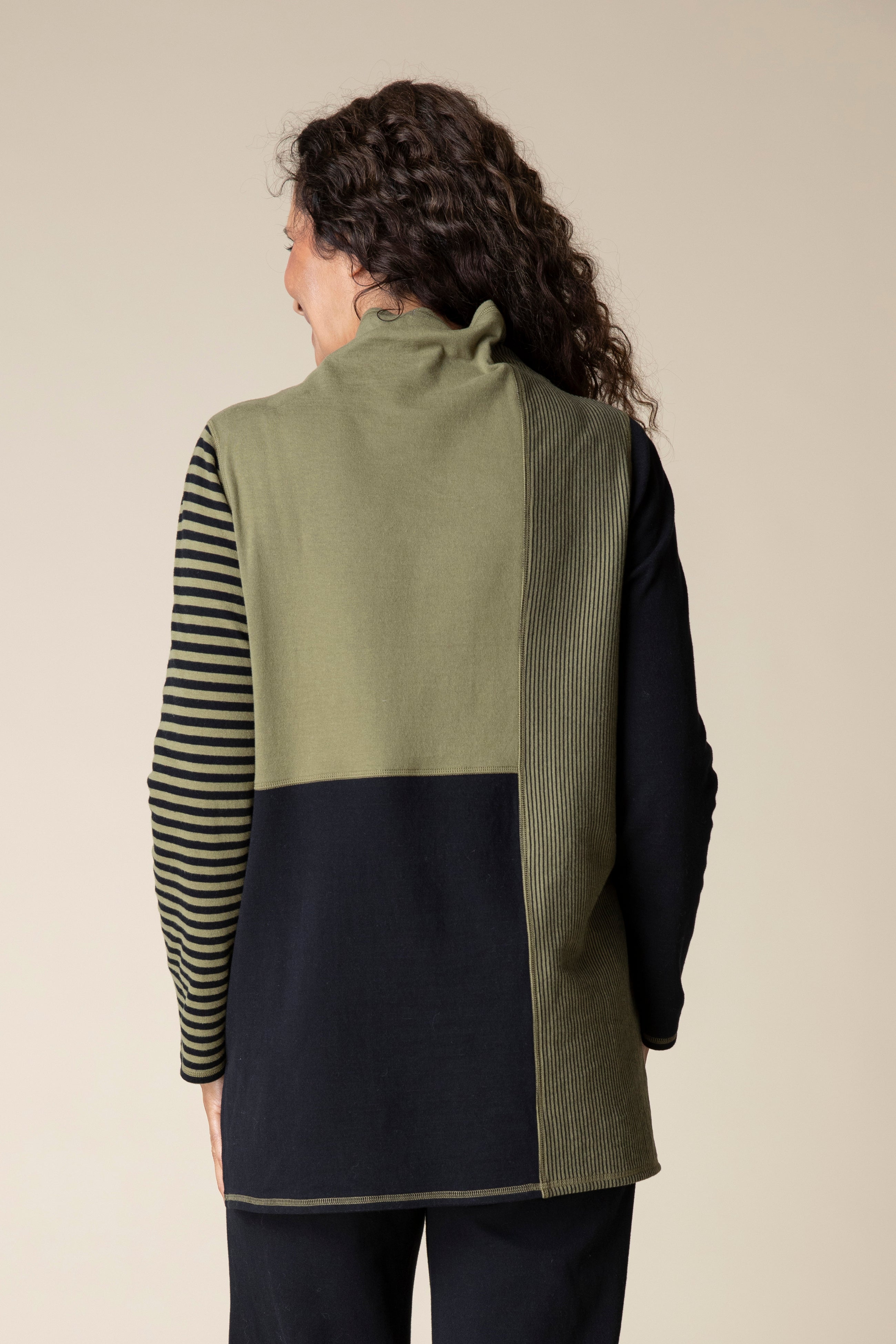 Mixed Stripes Studio Tunic - Sugar River Shoppe