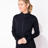 On the Move Solid Full Zip Jacket - Sugar River Shoppe