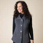 Quilted Knit Vest - Sugar River Shoppe