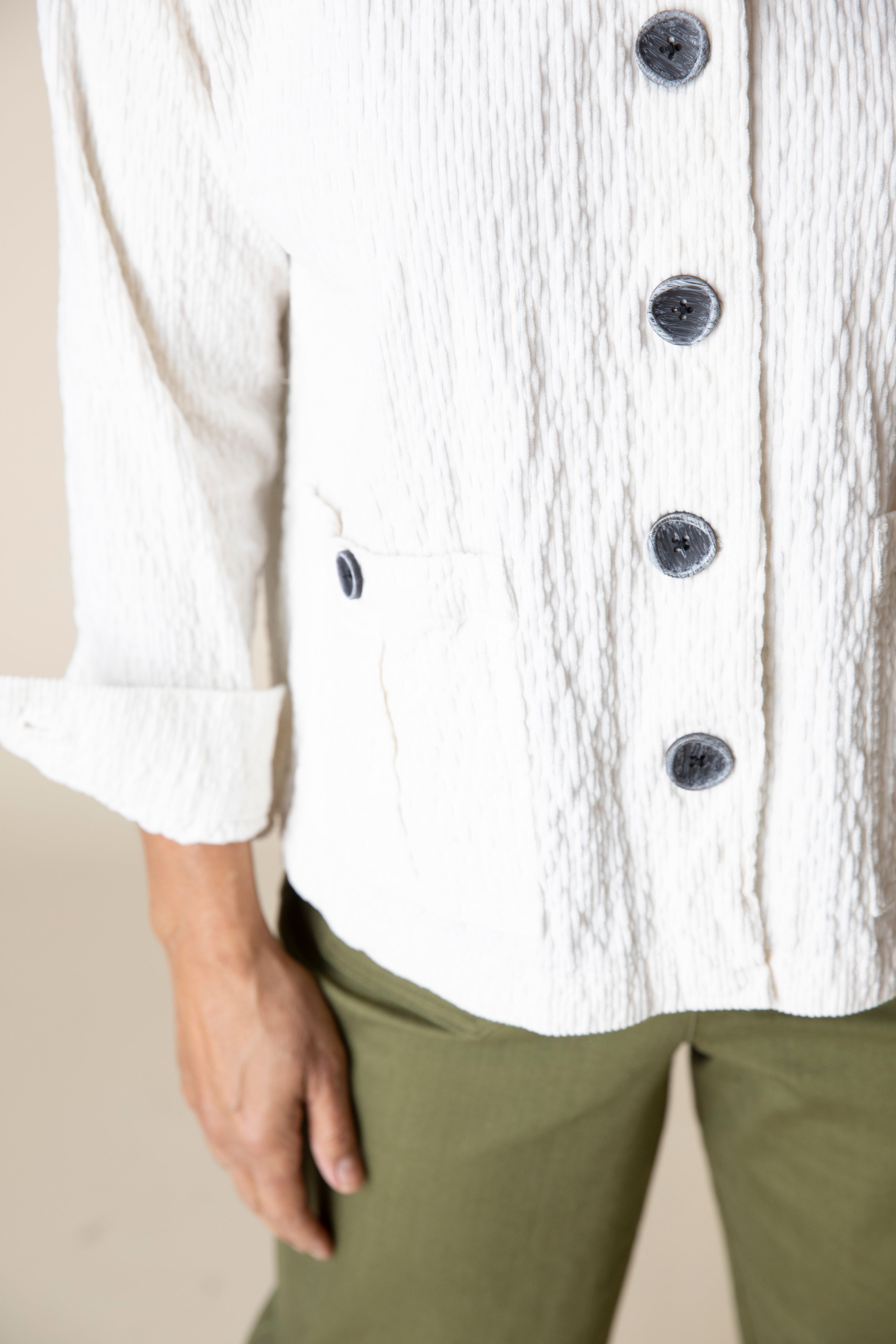 Rustic Stretch Corduroy Cargo Jacket - Sugar River Shoppe