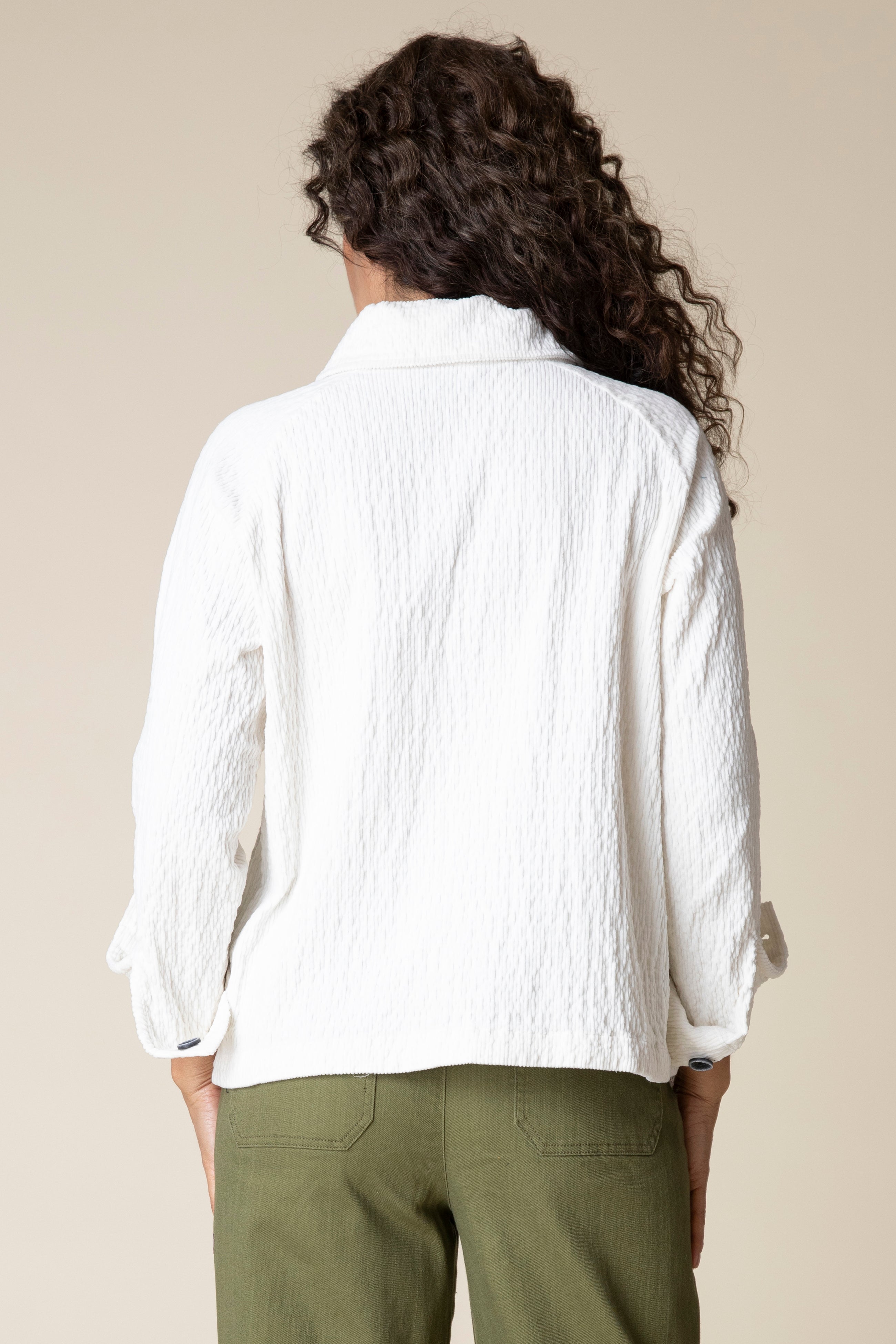 Rustic Stretch Corduroy Cargo Jacket - Sugar River Shoppe