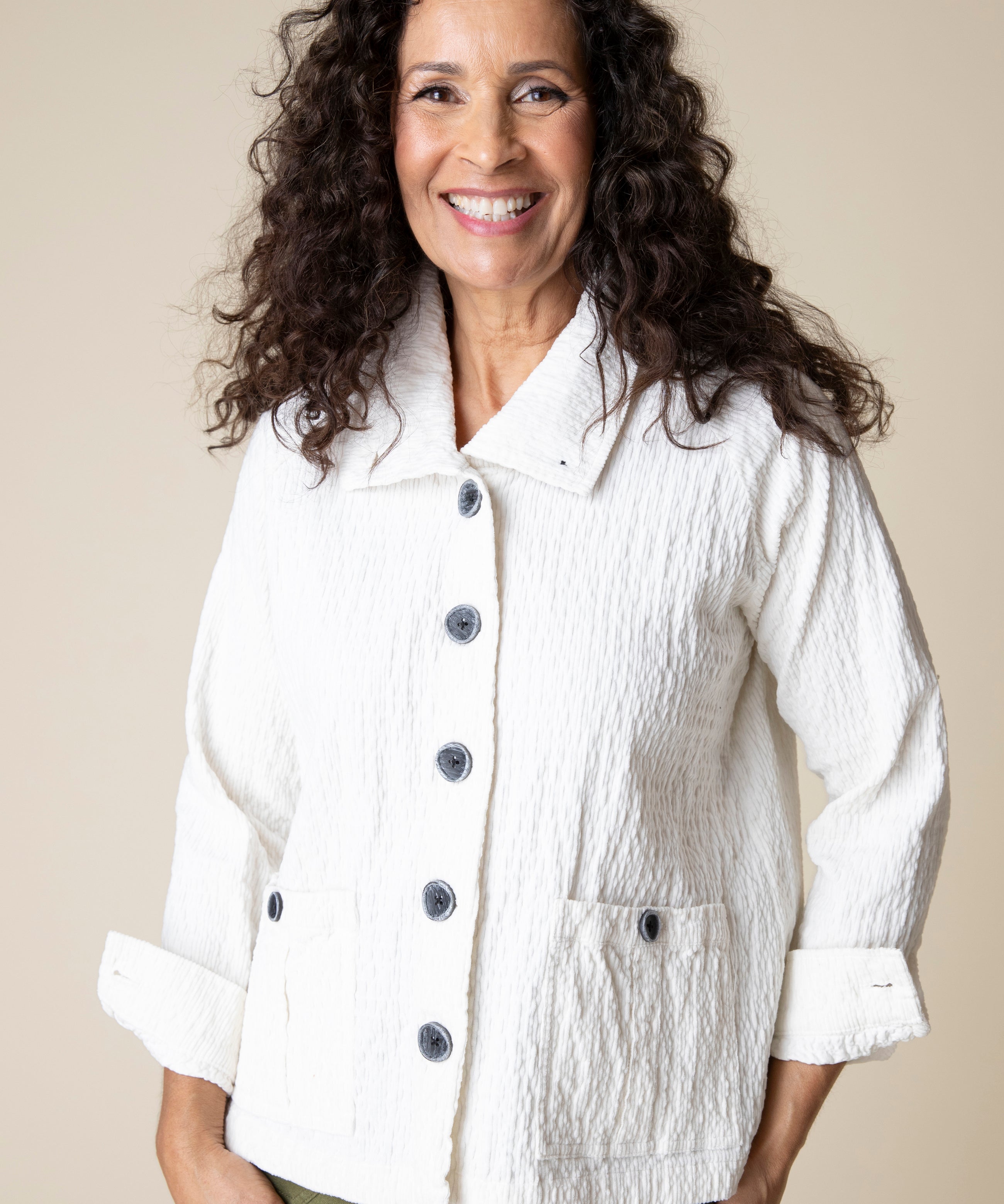 Rustic Stretch Corduroy Cargo Jacket - Sugar River Shoppe