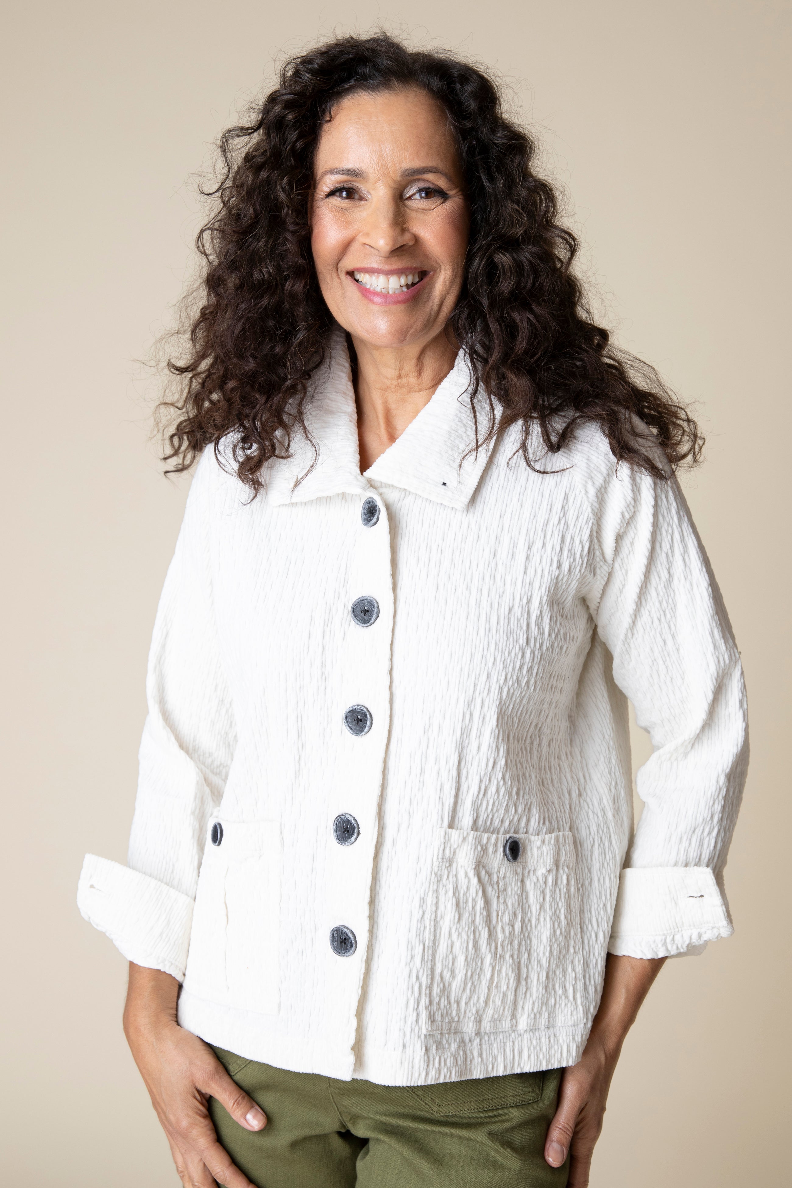 Rustic Stretch Corduroy Cargo Jacket - Sugar River Shoppe