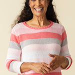 Seaside Stripe Pullover - Sugar River Shoppe