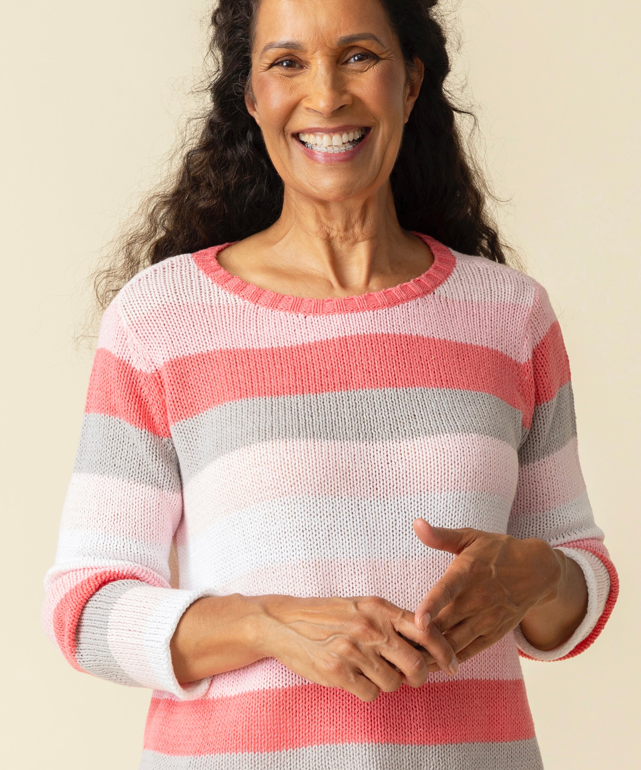 Seaside Stripe Pullover - Sugar River Shoppe