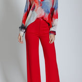 Half Plaket Pullover Blouse - APNY - 605258110312 - Sugar River Shoppe - 