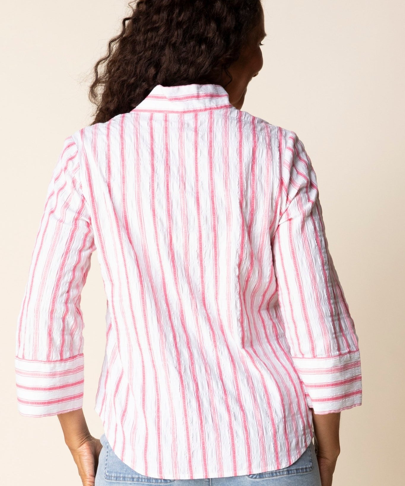 Hampton Stripe Vineyard Shirt - Habitat - 194451677215 - Sugar River Shoppe - 