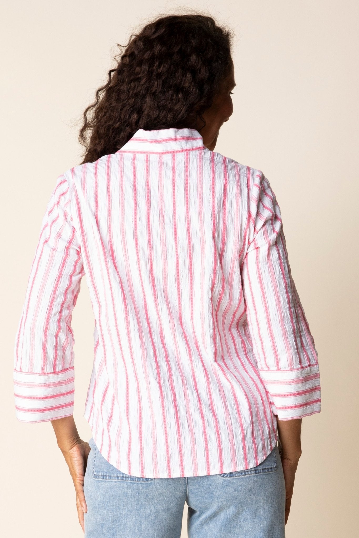 Hampton Stripe Vineyard Shirt - Habitat - 194451677215 - Sugar River Shoppe - 