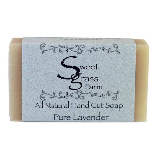Handcut Bar Soap: Artisanal Small - Batch Handcrafted Natural Bath Bars Collection - Sweet Grass Farm - 836073100169 - Sugar River Shoppe - 
