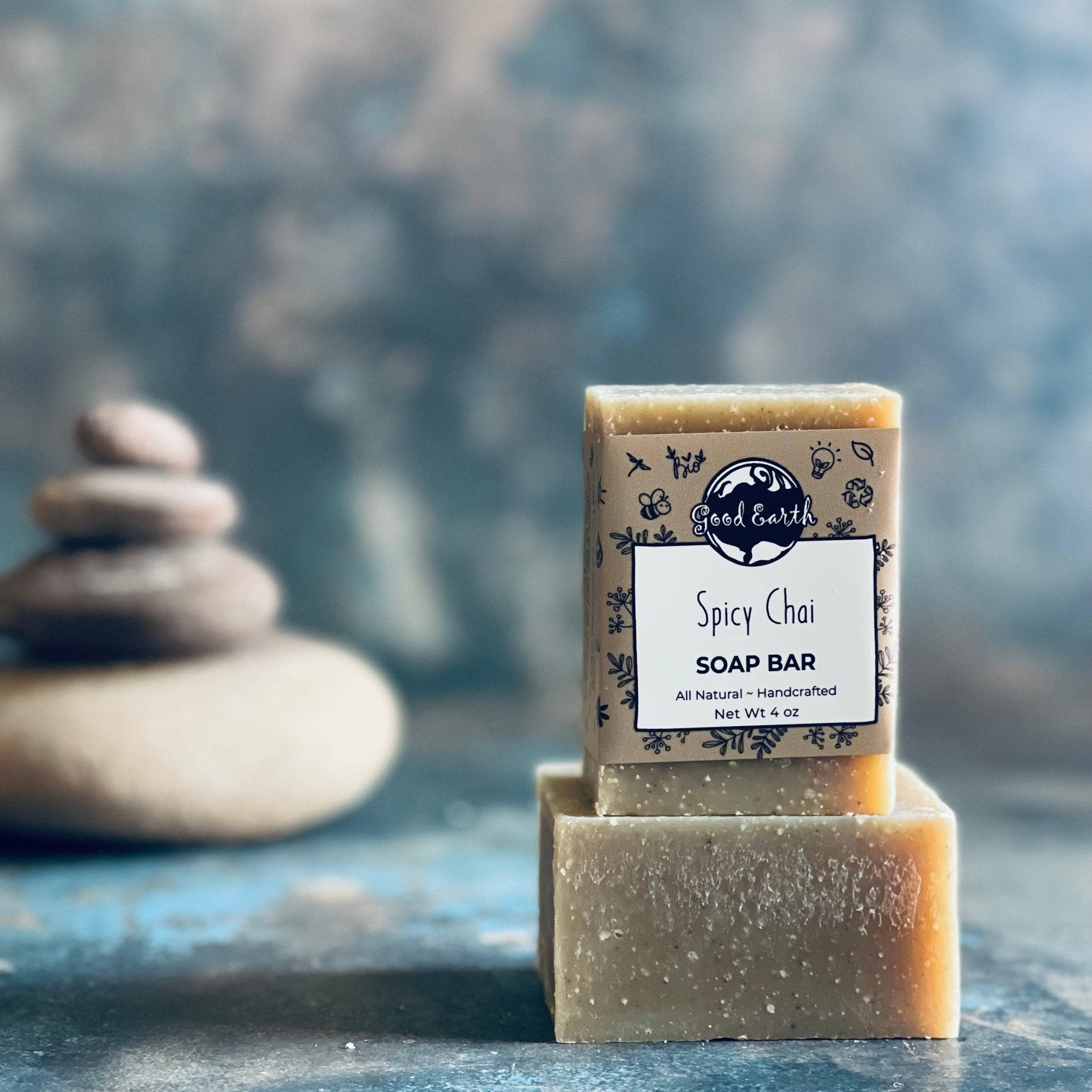 Handmade Bar Soap Collection - Artisanal Natural Cleansing Bars for Body & Face - Good Earth Soap - 718122564613 - Sugar River Shoppe - 