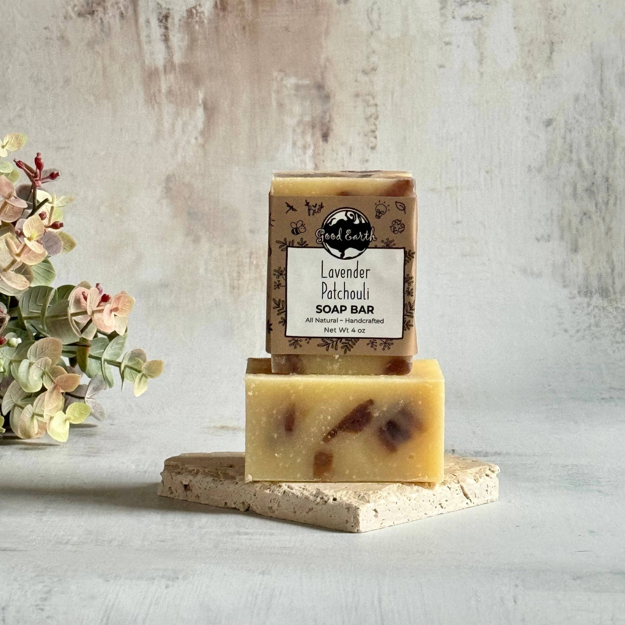 Handmade Bar Soap Collection - Artisanal Natural Cleansing Bars for Body & Face - Good Earth Soap - 718122565511 - Sugar River Shoppe - 