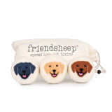 Happy Dogs Eco Wool Dryer Balls - Mix of 3 colors - Friendsheep - 722698951906 - Sugar River Shoppe - 