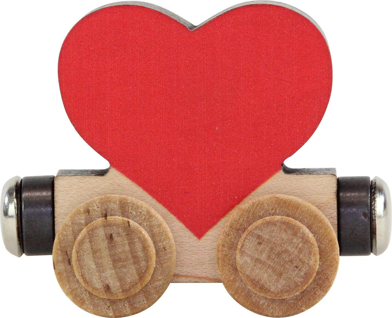Heart Train Car - Maple Landmark - 679952102287 - Sugar River Shoppe - 