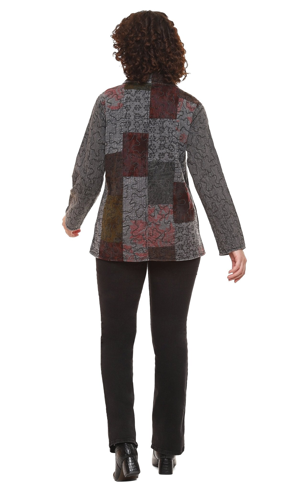 Inez Reversible Jacket - Parsley and Sage - 41408808 - Sugar River Shoppe - 