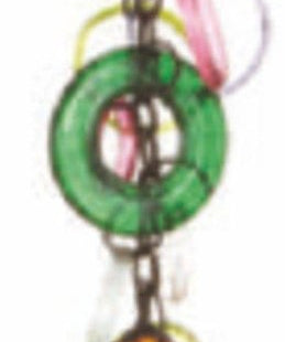 Intertwined Glass Rings - Beads & Bell - Moksha - 48229160 - Sugar River Shoppe - 