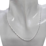 Italian Sterling Silver Chain 22'' - Amberman - 90545448 - Sugar River Shoppe - 