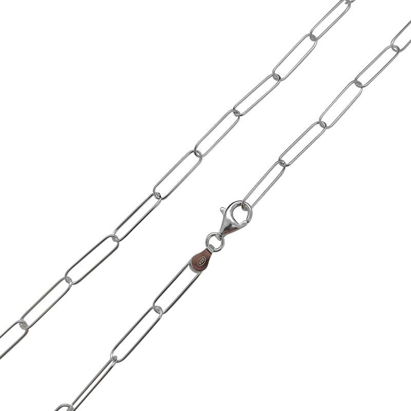 Italian Sterling Silver Chain Anti - Tarnish 20'' - Amberman - 56849448 - Sugar River Shoppe - 