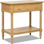 Easton 28" Modern Farmhouse Turned Nightstand Side Table - Sugar River Shoppe